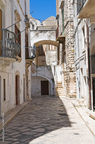 Alleyway. Putignano. Puglia. Italy.