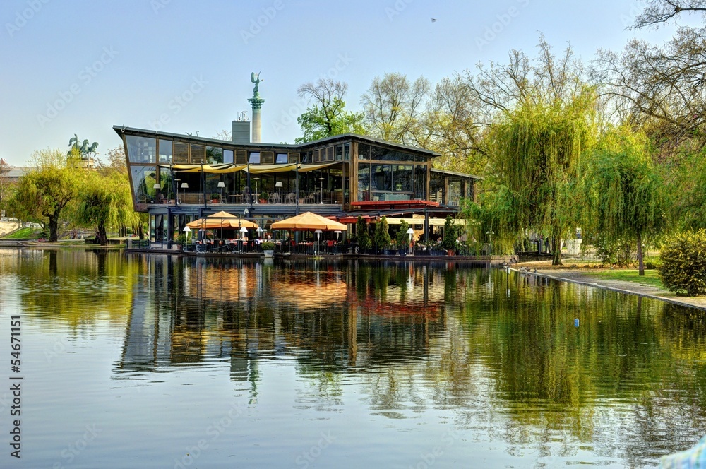 Fototapeta premium Budapest lake