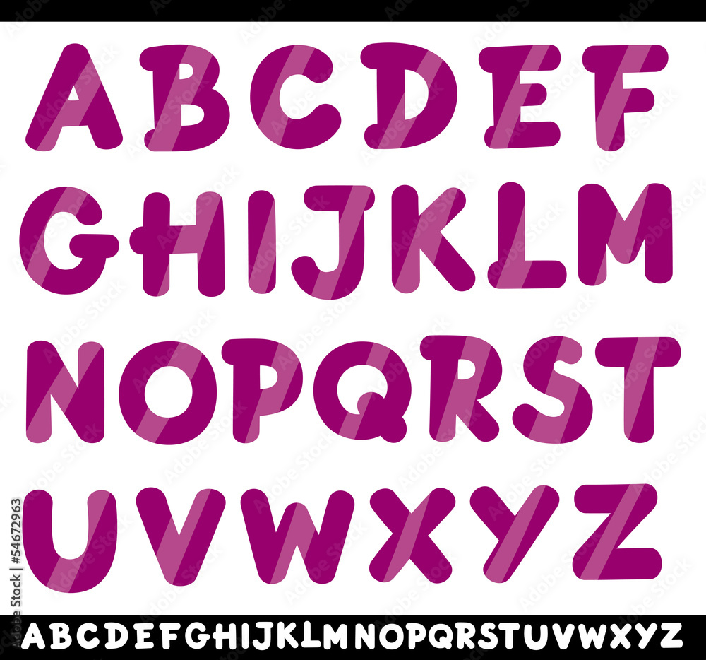 capital letters alphabet cartoon illustration capital letters alphabet cartoon illustration