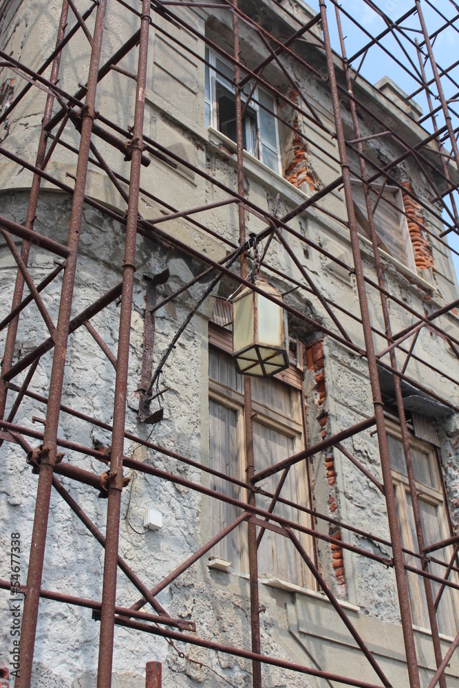 Obraz premium Ravalement de façade