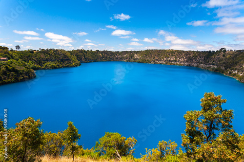 Fototapeta Naklejka Na Ścianę i Meble -  Blue Lake Mt Gambier Australia