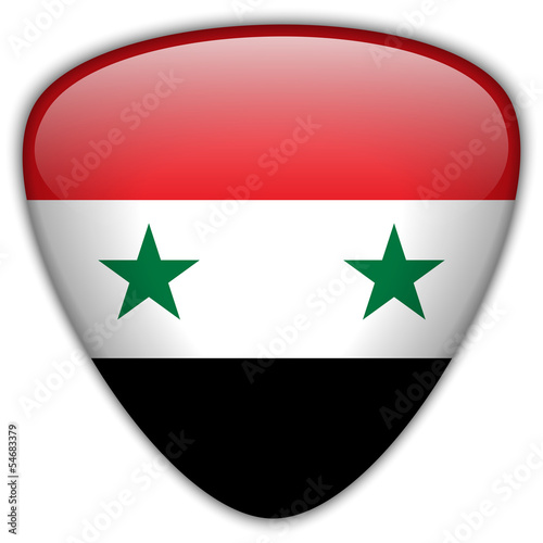 Syria Flag Glossy Button Free Download Syria Flag Glossy Button - GFXLoad