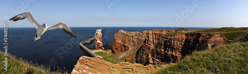 Helgoland Panorama Lange Anna photo