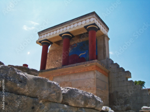 Ancient Crete Temple