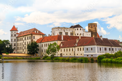 Jindrichuv Hradec (Neuhaus) castle in Southern Bohemia, Czech Re