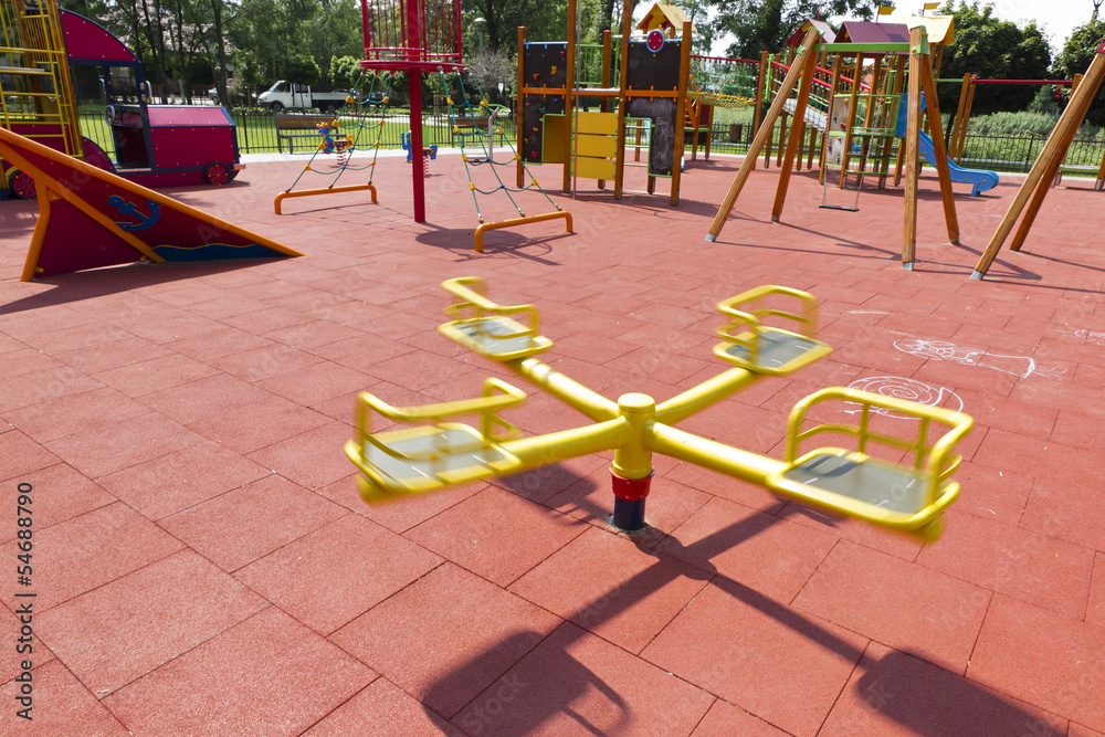 Summer playground, full of attraction.
