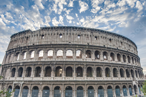 The Colosseum  or the Coliseum in Rome  Italy