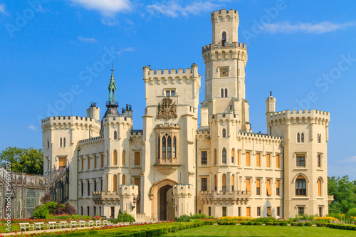 Hluboká nad Vltavou (in German Frauenberg) palace, Czech Republ