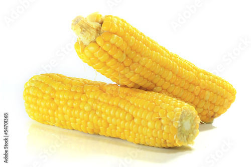 Photo of yellow corn background