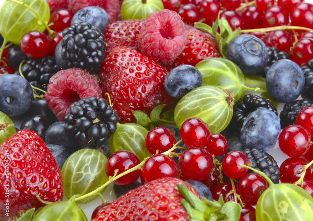 different fresh berries different fresh berries
