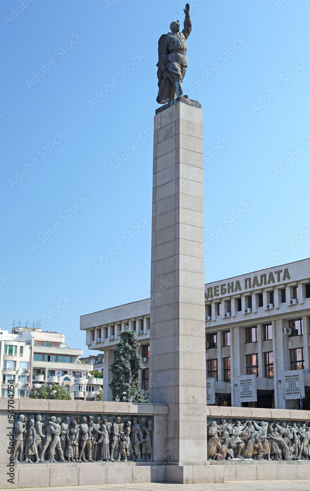 Fototapeta premium Memorial at Burgas, Bulgaria