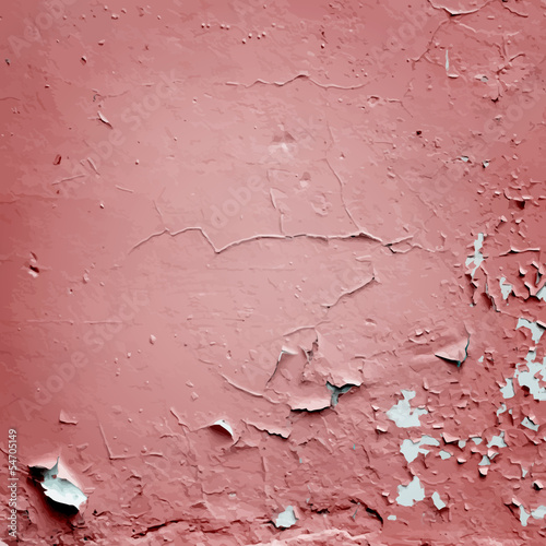 cracked stucco wall texture vector