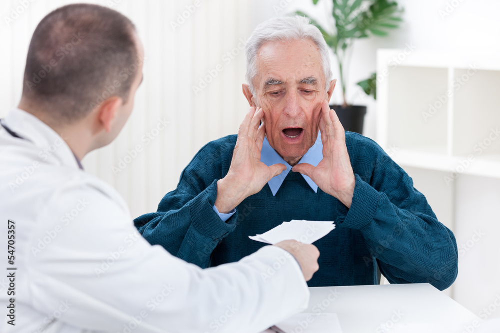 Fototapeta premium Shocked patient