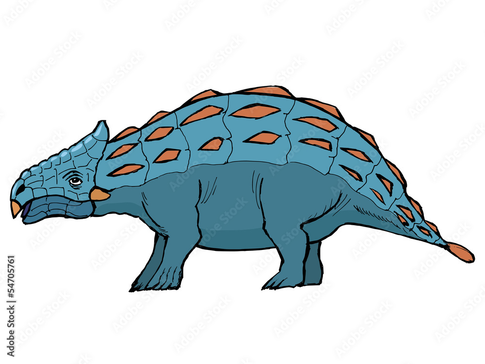 Fototapeta premium ankylosaurus