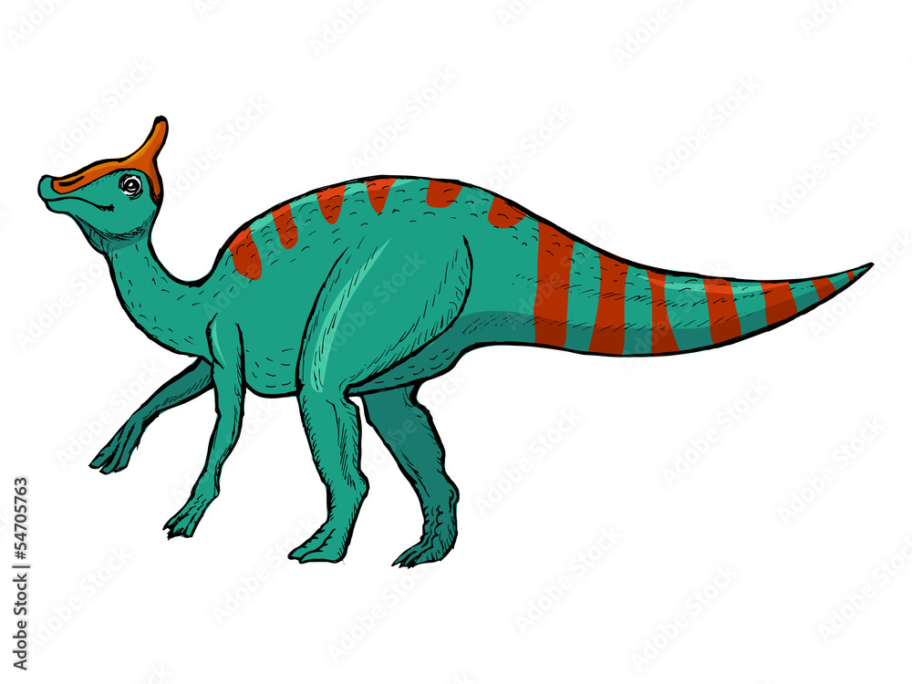 Fototapeta premium saurolophus