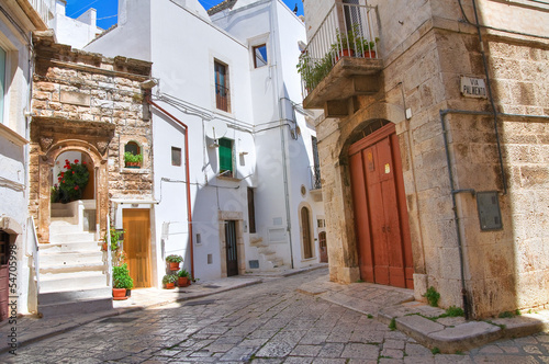 Alleyway. Putignano. Puglia. Italy.