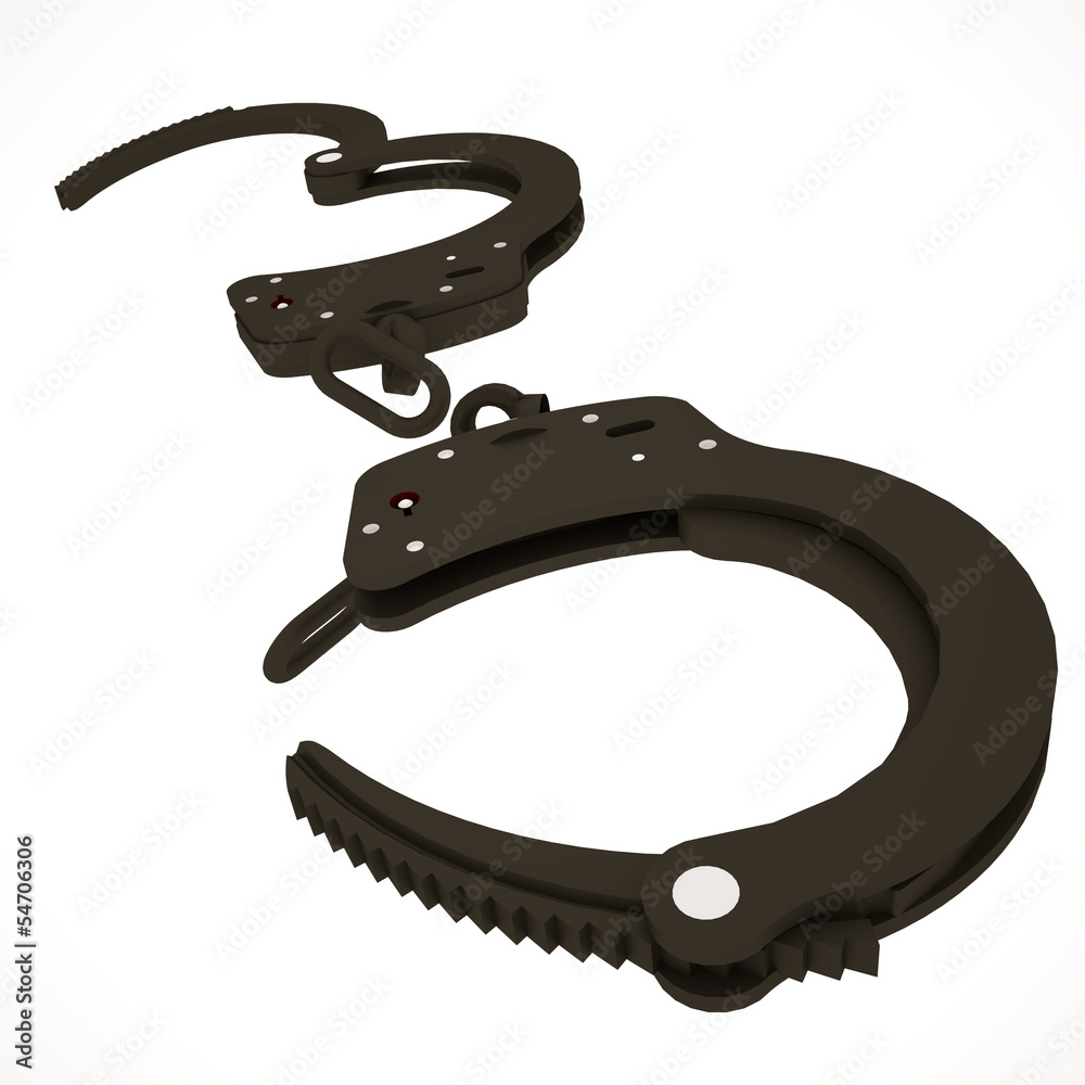 Obraz premium Freedom concept - handcuffs are gone