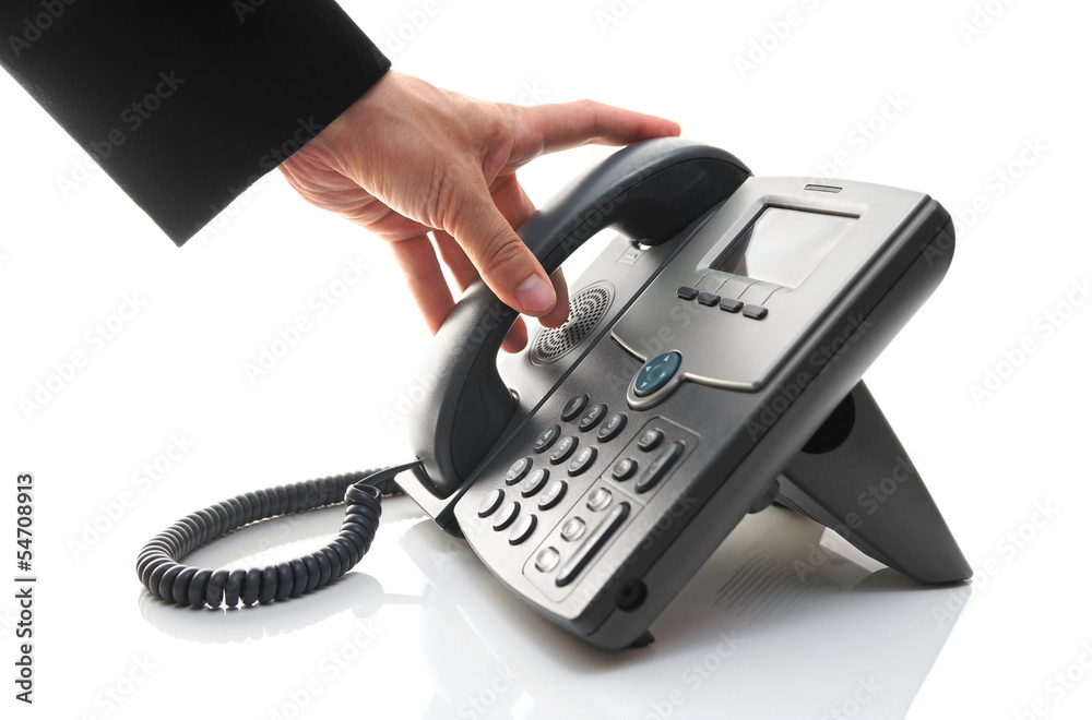 man's hand is picking up the phone man's hand is picking up the phone
