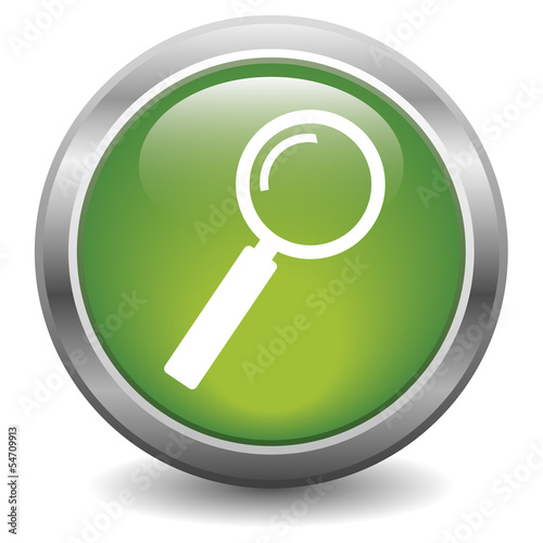 Icône bouton loupe zoom