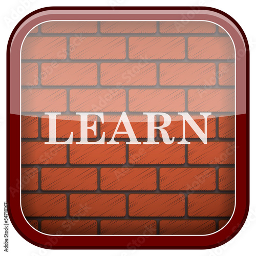 Bricks wall icon