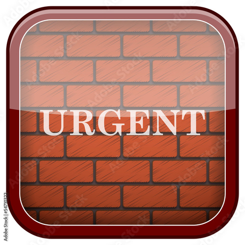 Bricks wall icon
