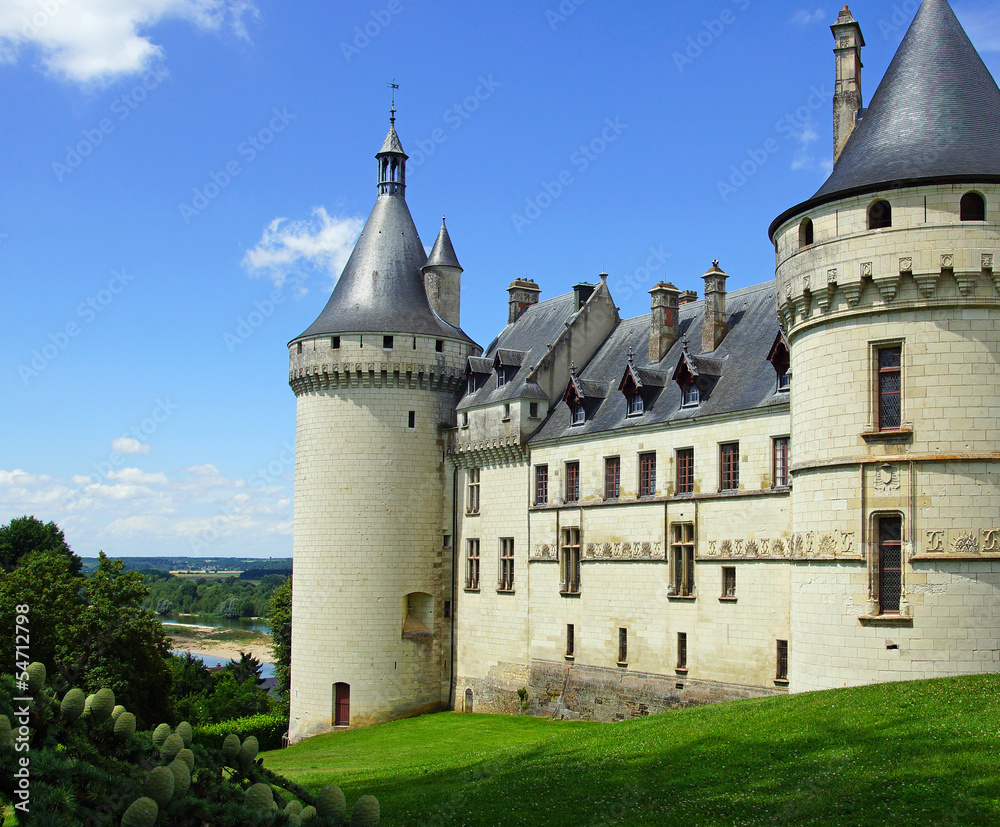 Fototapeta premium château de Chaumont-sur-loire