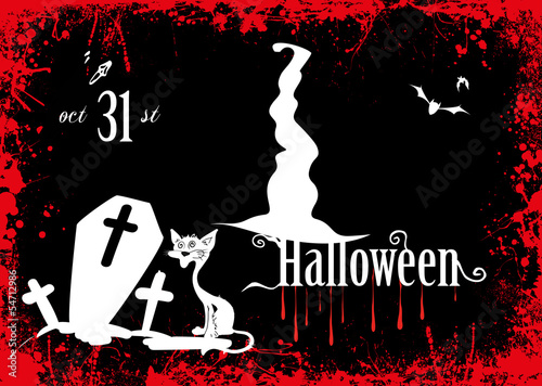 Приглашение на halloween