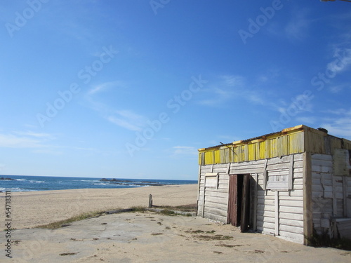Strandhütte in Portugal (mediterranean beach hut)