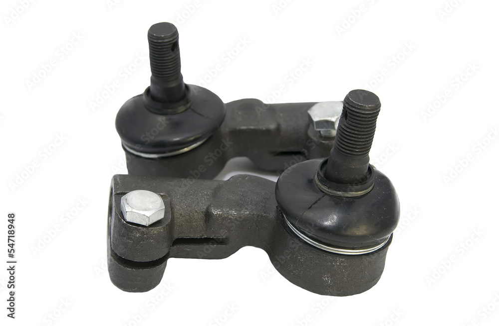 new parts to the car on a white background new parts to the car on a white background