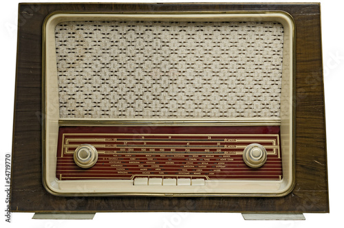 Vintage radio off