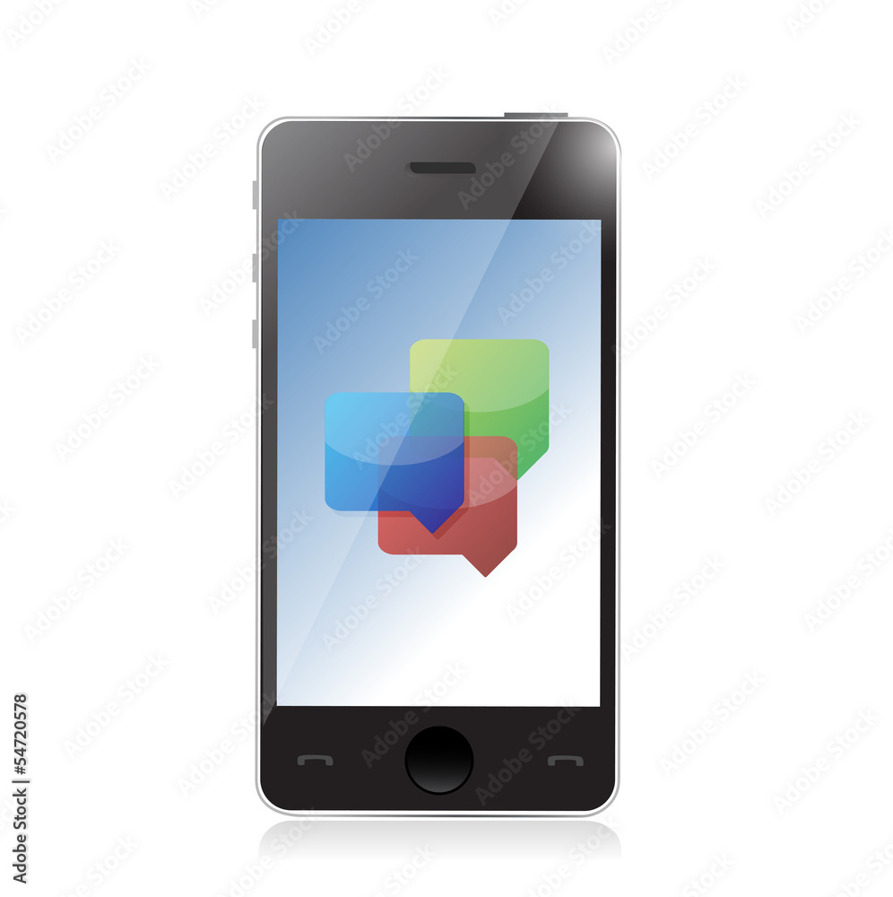 phone business communication chat. phone business communication chat.
