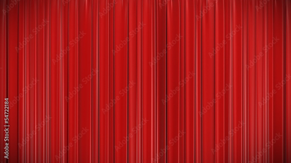 Red curtain, Opening and closing 3d animation, HD, mask. Red curtain, Opening and closing 3d animation, HD, mask.