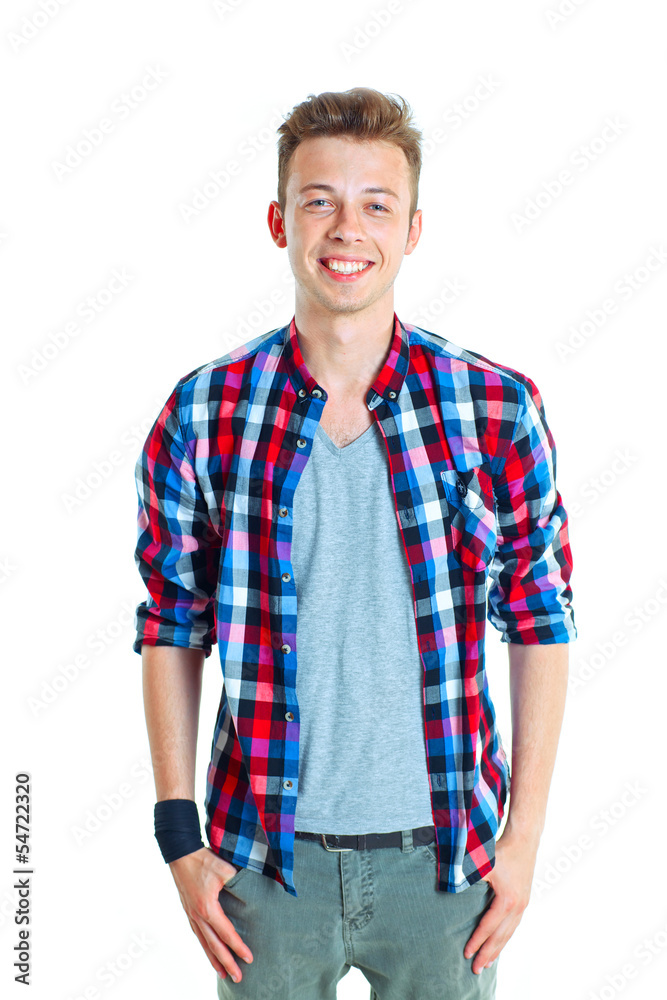 Young smiling boy Young smiling boy