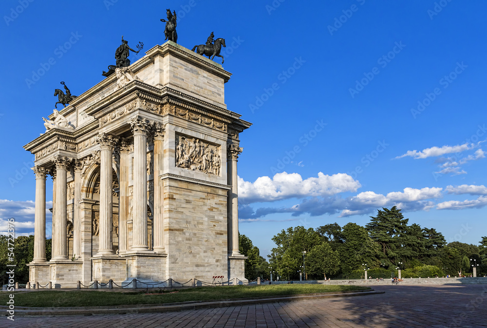 Peace Arch in Milan