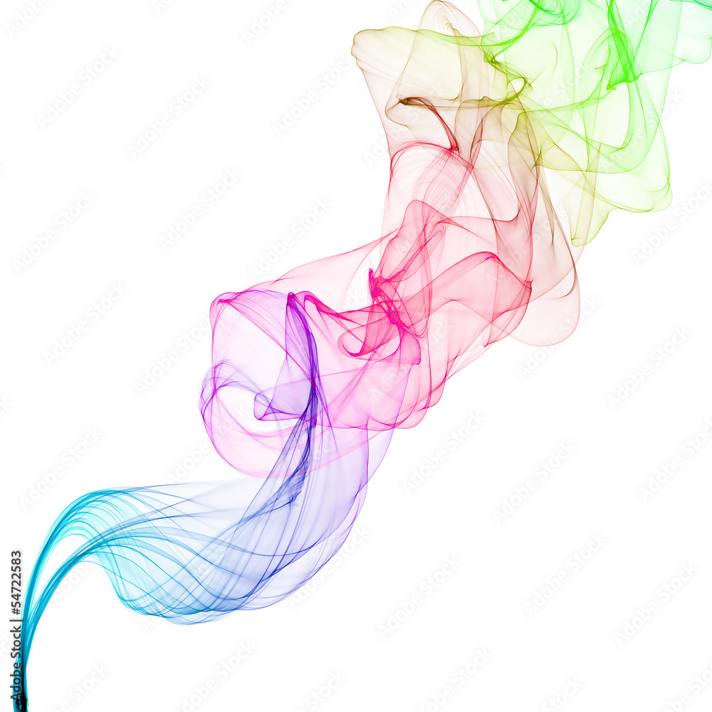 Fototapeta premium abstract smoke waves