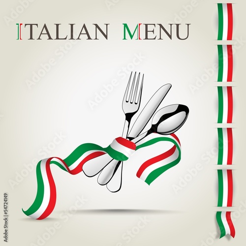 Italian menu