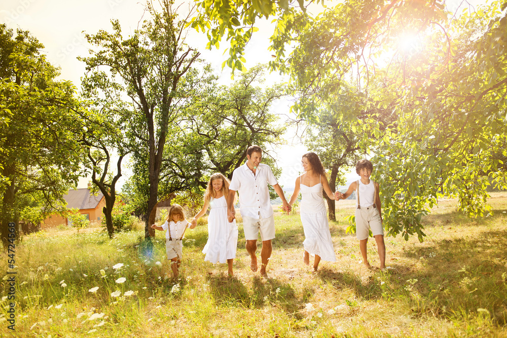 Obraz premium Happy family