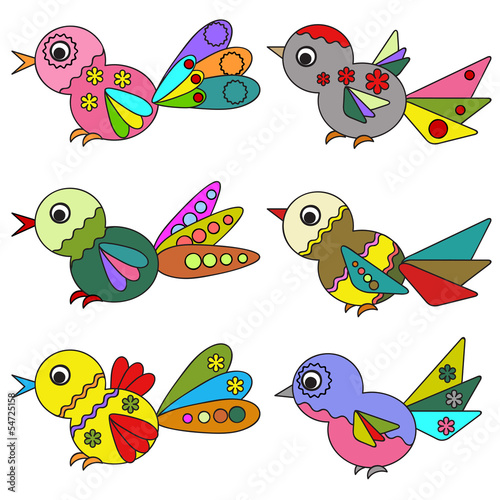 Birds, set