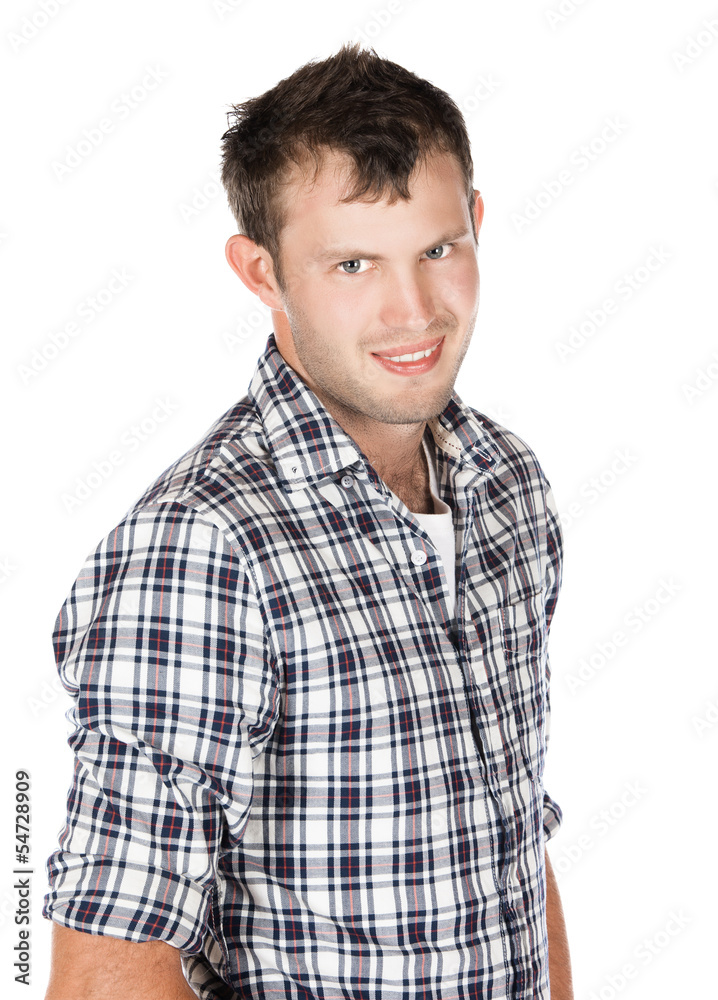 Handsome caucasian man Handsome caucasian man