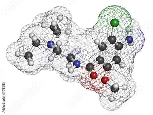 Metoclopramide nausea and vomiting treatment drug.