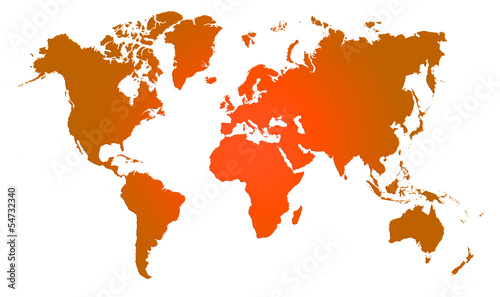 World Map  World background