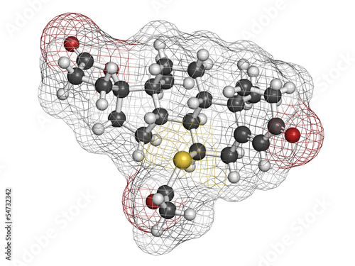 Spironolactone diuretic, antihypertensive and antiandrogen drug photo