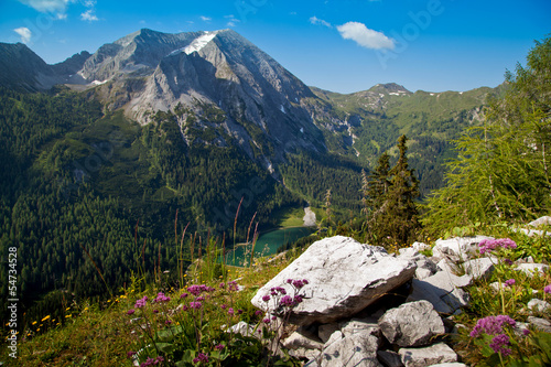 Blick auf den Schlierersee, Lungau, Salzburger Land