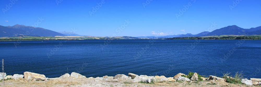 Liptovska Mara - water basin in region Liptov Liptovska Mara - water basin in region Liptov