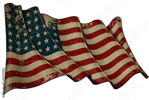 US Flag WWI-WWII (48 stars) Historic Flag
