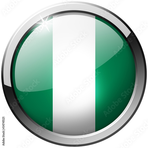 Nigeria Round Metal Glass isolated Button Free Download Nigeria Round Metal Glass isolated Button - GFXLoad