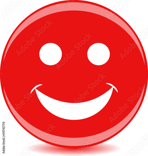 Vector icon, smiley
