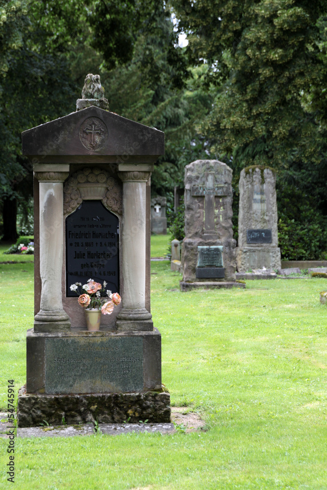 Obraz premium Friedhof