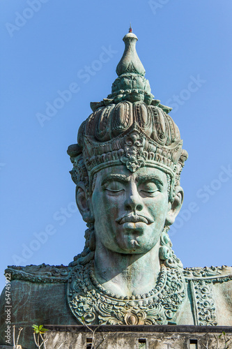 Wisnu statue  in GWK cultural park Bali Indonesia