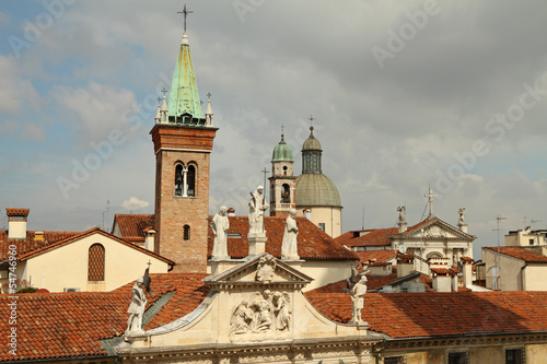 View of Vicenza old town